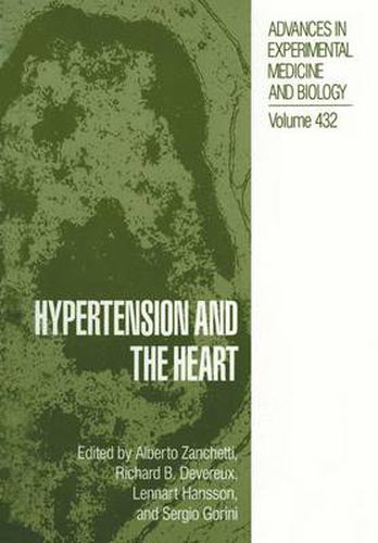Cover image for Hypertension and the Heart: Proceedings of an International Conference Held as Part of the Menarini Series on Cardiovascular Diseases in Berlin, Germany, February 27-28, 1997