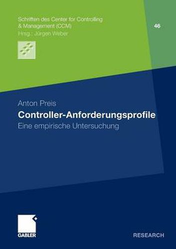 Cover image for Controller-Anforderungsprofile: Eine Empirische Untersuchung