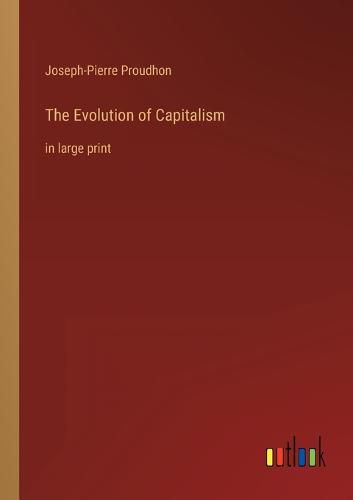 The Evolution of Capitalism