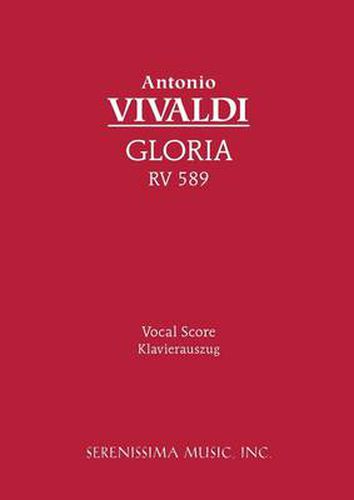 Cover image for Gloria, RV 589: Vocal score