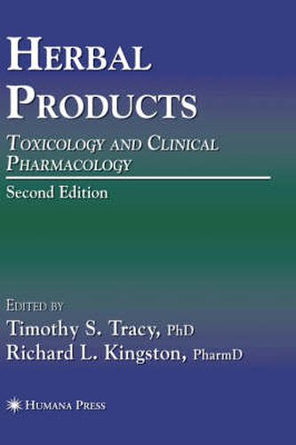 Cover image for Herbal Products: Toxicology and Clinical Pharmacology