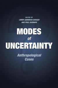 Cover image for Modes of Uncertainty: Anthropological Cases