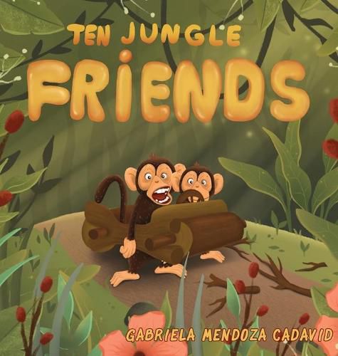 Cover image for Ten Jungle Friends