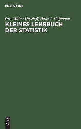 Kleines Lehrbuch der Statistik