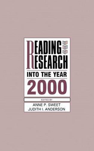 Cover image for Reading Research into the Year 2000