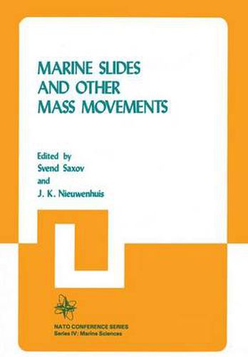 Cover image for Marine Slides and Other Mass Movements