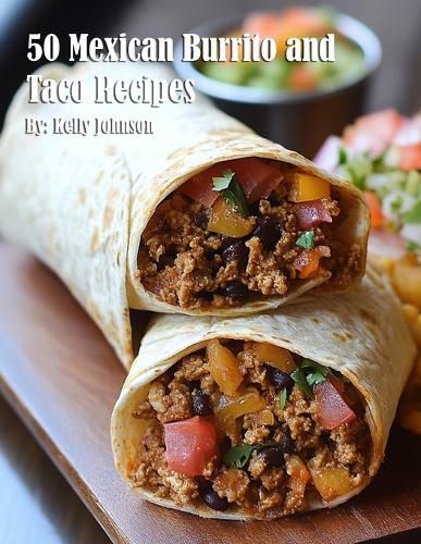 Cover image for 50 Mexican Burrito and Taco Recipes