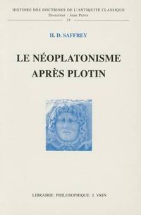 Cover image for Le Neoplatonisme Apres Plotin