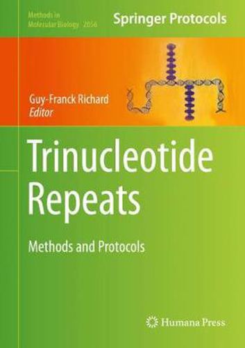 Cover image for Trinucleotide Repeats: Methods and Protocols