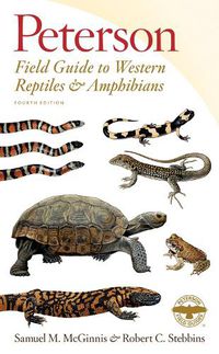 Cover image for Peterson Field Guide To Western Reptiles & Amphibians, Fourt