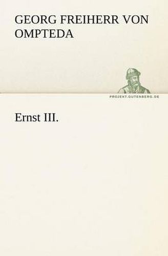 Cover image for Ernst III.