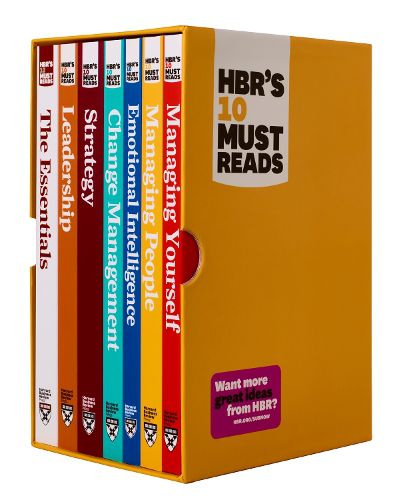 Cover image for HBR's 10 Must Reads Boxed Set with Bonus Emotional Intelligence (7 Books) (HBR's 10 Must Reads)