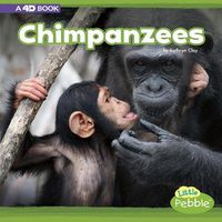 Cover image for Chimpanzees: a 4D Book (Mammals in the Wild)