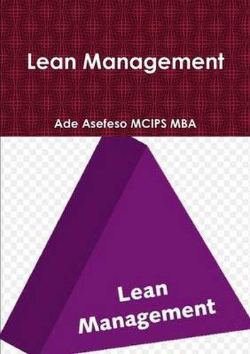 Cover image for Lean Management