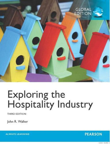 Cover image for Exploring the Hospitality Industry, Global Edition