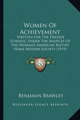 Cover image for Women Of Achievement