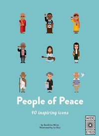 Cover image for People of Peace: 40 Inspiring Icons