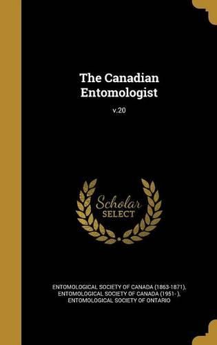 Cover image for The Canadian Entomologist; V.20