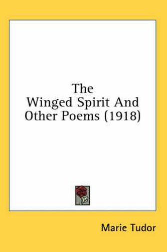 Cover image for The Winged Spirit and Other Poems (1918)