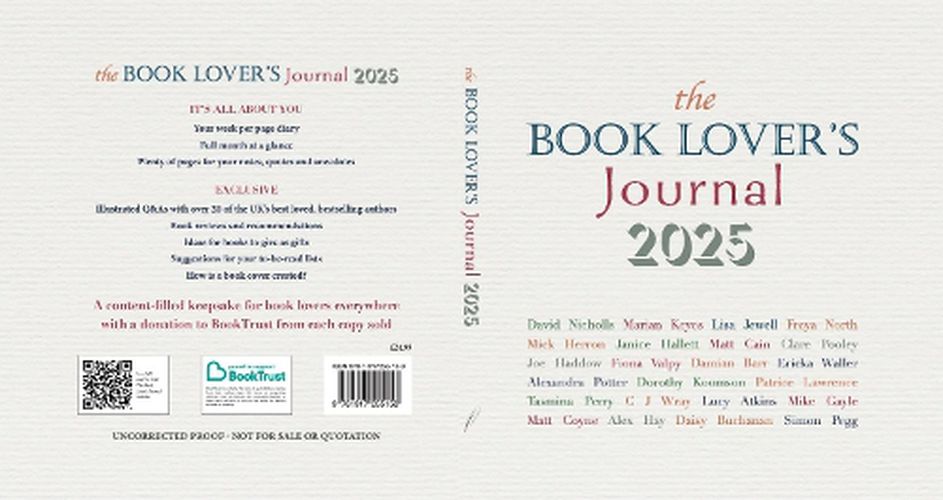 Cover image for The Book Lover's Journal 2025