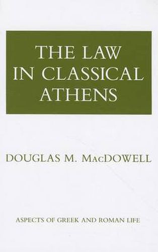 Cover image for The Law in Classical Athens