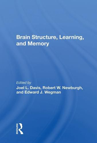 Cover image for Brain Structure, Learning, and Memory