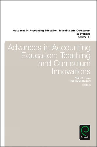 Cover image for Advances in Accounting Education: Teaching and Curriculum Innovations