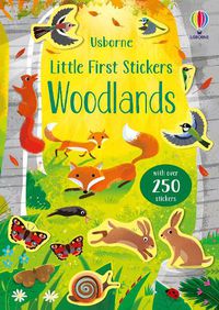 Cover image for Little First Stickers Woodlands