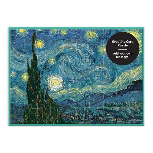 Cover image for MoMA Starry Night Greeting Card Puzzle