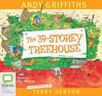 Cover image for The 39-Storey Treehouse (Audiobook)