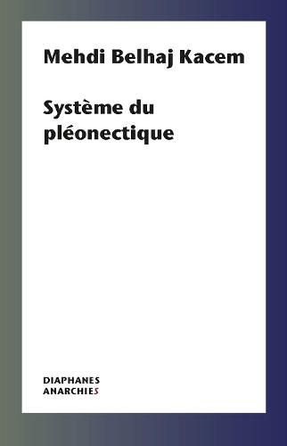 Cover image for Systeme du pleonectique