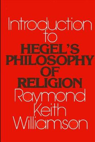 Cover image for An Introduction to Hegel's Philosophy of Religion