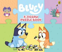 Cover image for Bluey: A Jigsaw Puzzle Book