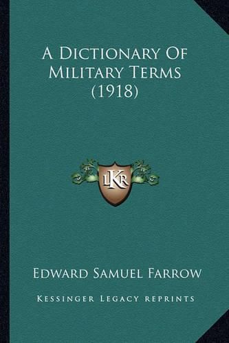 A Dictionary of Military Terms (1918)