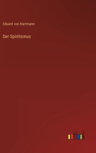Cover image for Der Spiritismus