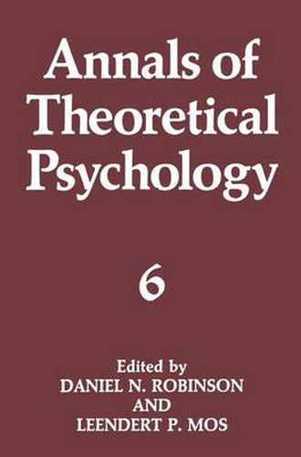 Annals of Theoretical Psychology