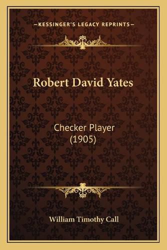 Robert David Yates: Checker Player (1905)