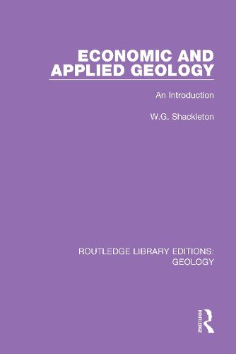Cover image for Economic and Applied Geology: An Introduction