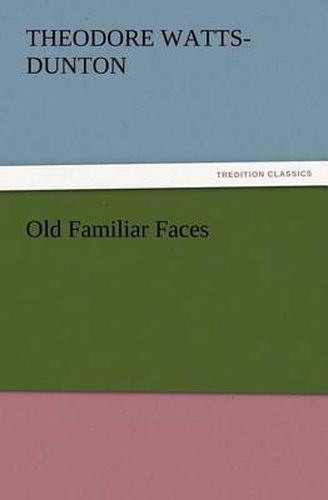 Cover image for Old Familiar Faces