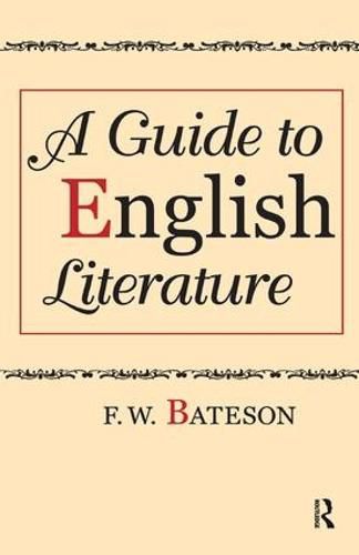 Cover image for A Guide to English Literature