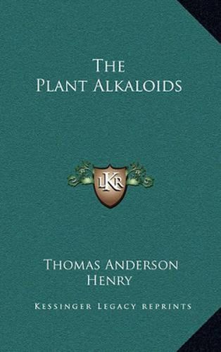 The Plant Alkaloids