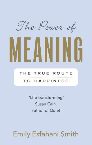 Cover image for The Power of Meaning: The true route to happiness