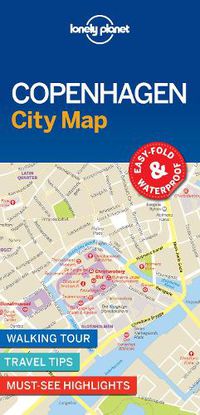 Cover image for Lonely Planet Copenhagen City Map