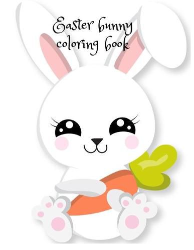 Cover image for Easter bunny coloring book