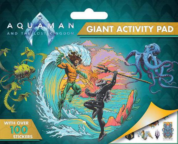 Cover image for Aquaman and the Lost Kingdom: Giant Activity Pad (DC Comics)