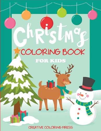 Cover image for Christmas Coloring Book for Kids