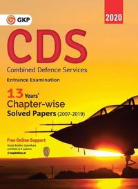 Cover image for Cds (Combined Defence Services) 2020 - Chapterwise Solved Papers 2007-2019