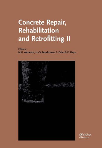 Cover image for Concrete Repair, Rehabilitation and Retrofitting II: 2nd International Conference on Concrete Repair, Rehabilitation and Retrofitting, ICCRRR-2, 24-26 November 2008, Cape Town, South Africa