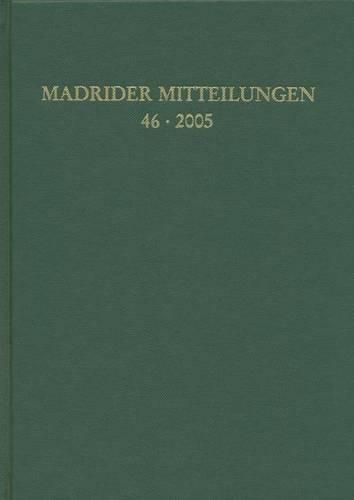 Cover image for Madrider Mitteilungen 46 (2005)