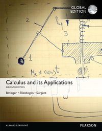 Cover image for Calculus And Its Applications, Global Edition